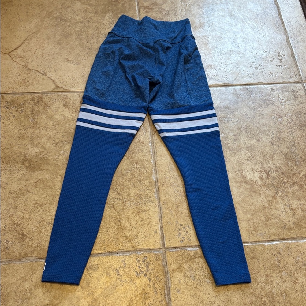 Blue Bombshell leggings,xs - Picture 9 of 10
